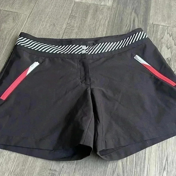 SLAZENGER |  Vintage Black Golf Sport Shorts - Picture 2 of 9